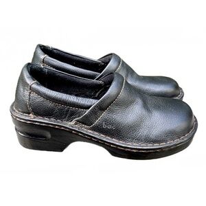 B.O.C. Leather Clogs